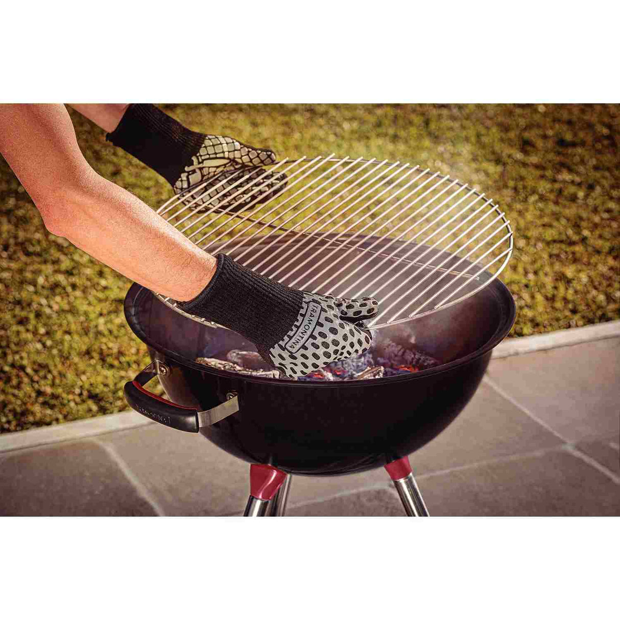 Guantes Churrasco Black 02 Resistentes al Calor Negro - Utensilios y Accesorios | Bylmo