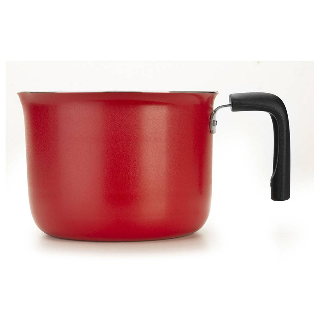 Hervidor Aluminio 14 cm Antiadherente Rojo - Ollas y Sartenes | Bylmo