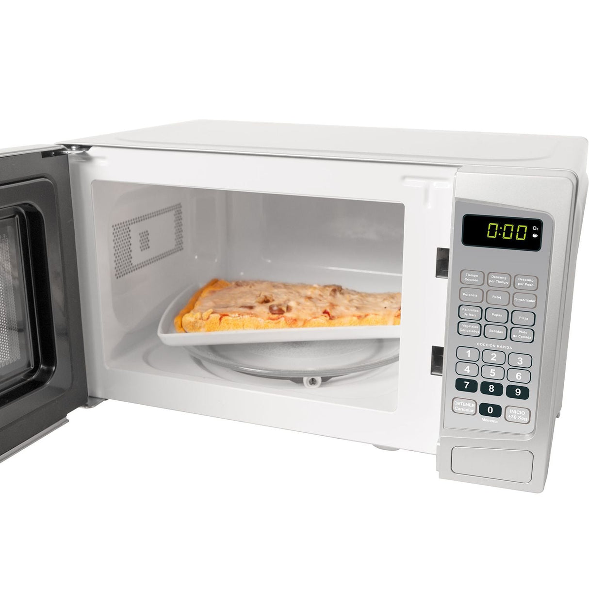 Horno Microondas Challenger Gris 43.9x33cm De Sobreponer y de 20 Litros - Cocinas | Bylmo
