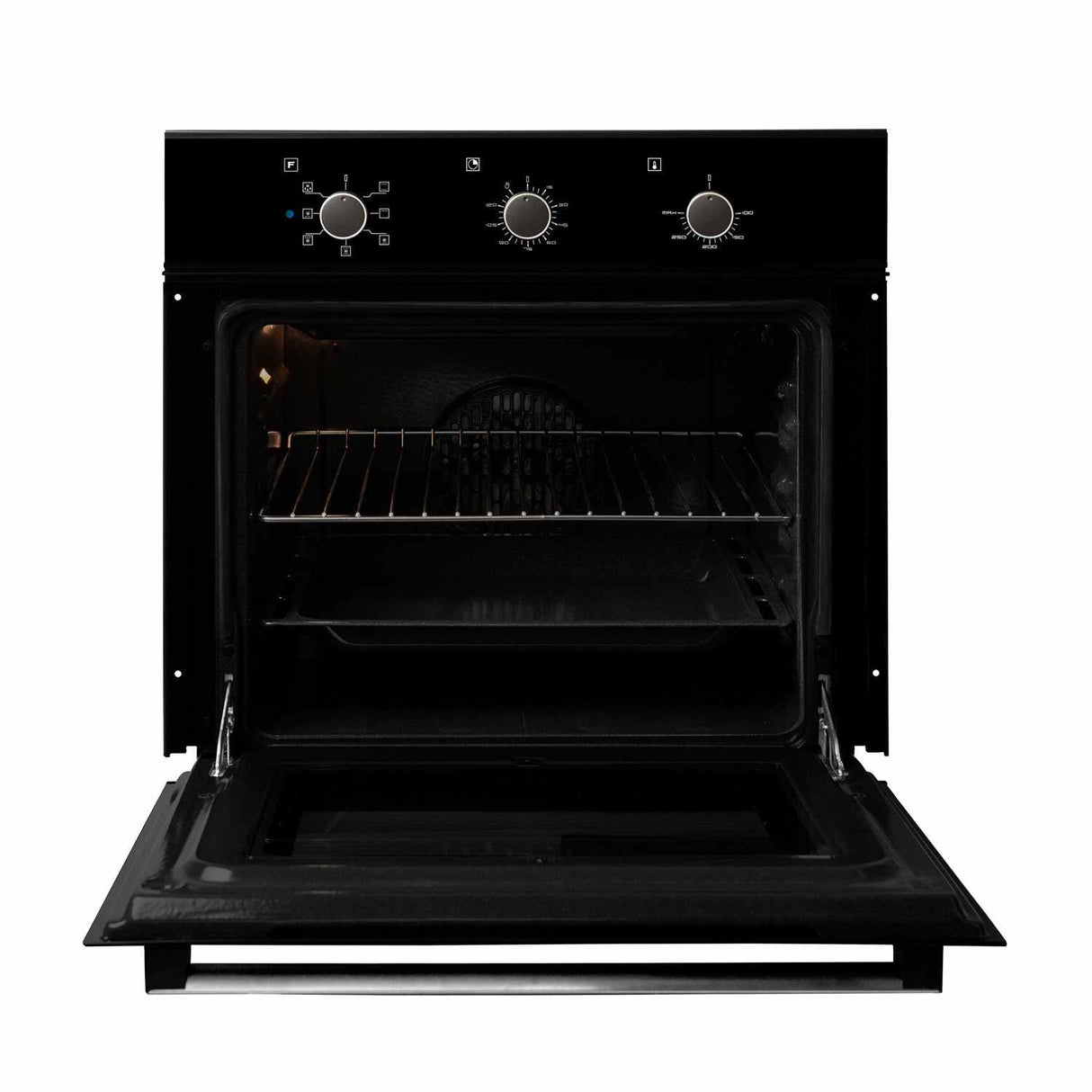 Horno de Empotrar Electrico Challenger Negro 60x60cm 53 Litros y con Temporizador - Electrodomesticos | Bylmo