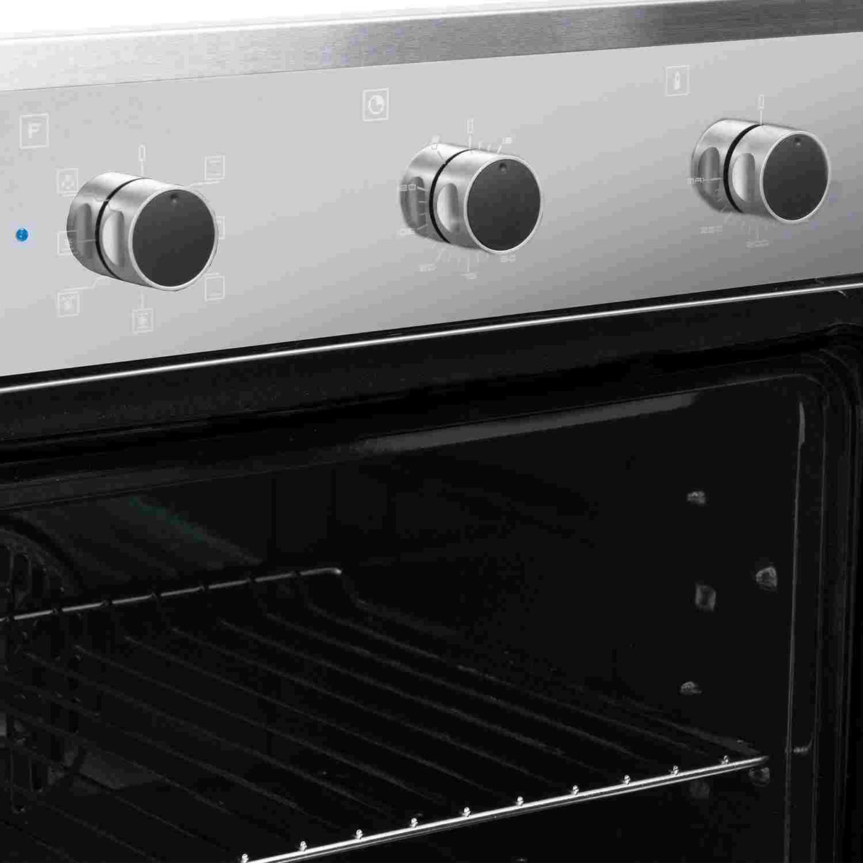 Horno de Empotrar Electrico Challenger Acero 60x60cm 53 Litros 220 Vatios y con Temporizador - Electrodomesticos | Bylmo