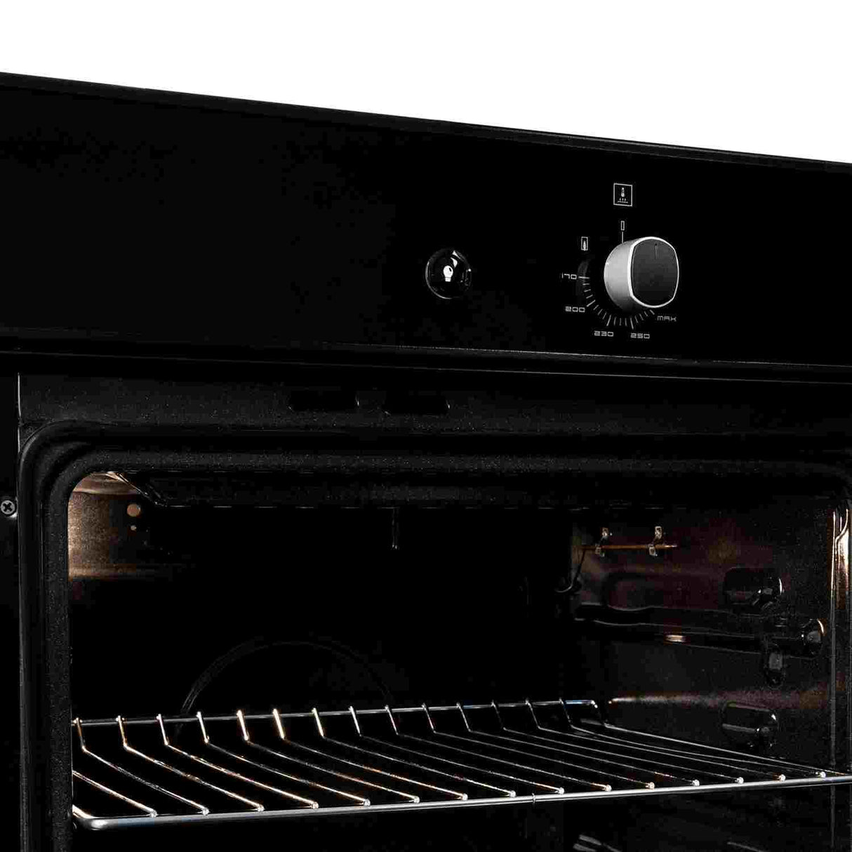 Horno de Empotrar Gas Natural Challenger Negro 60x60cm 53 Litros - Electrodomesticos | Bylmo