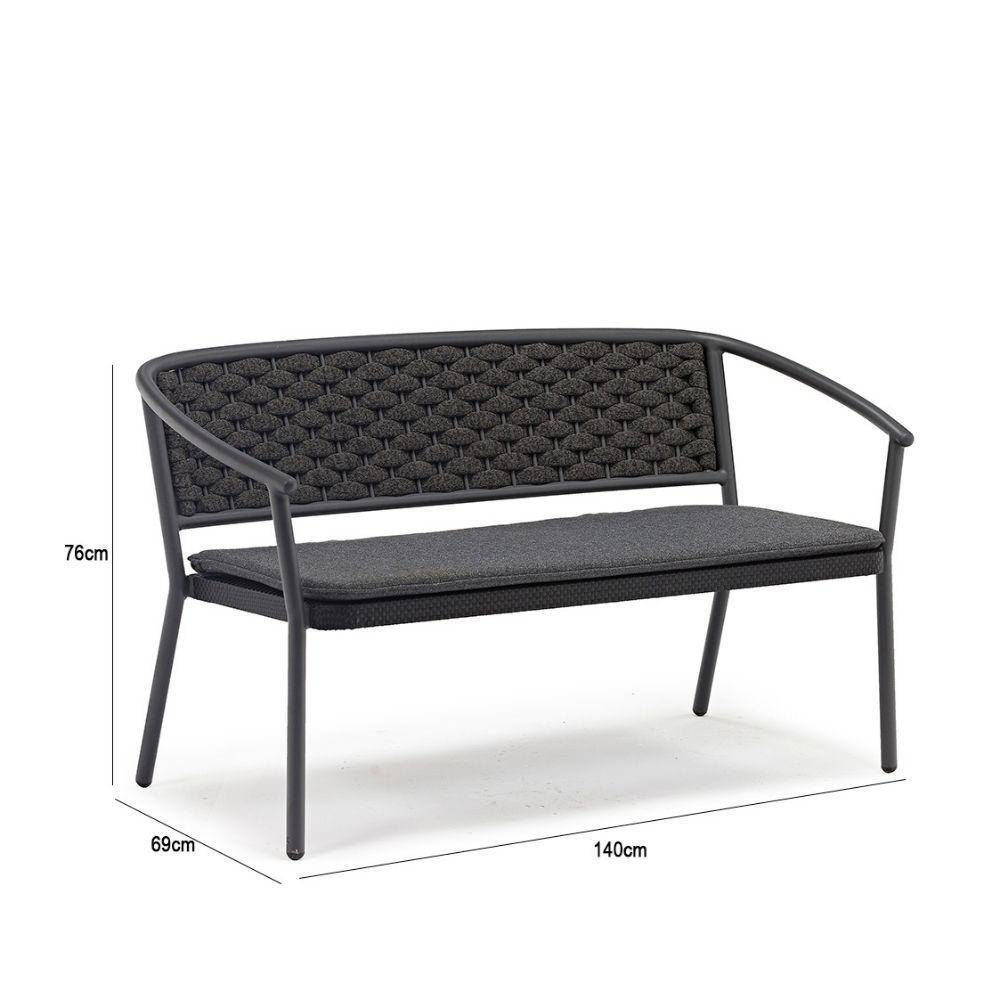 Comedor Tour Gris 90 cm de Exterior - Comedores | Bylmo