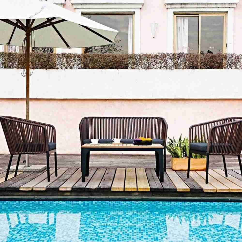 Comedor Barcelona Chocolate 100 cm de Exterior - Comedores | Bylmo