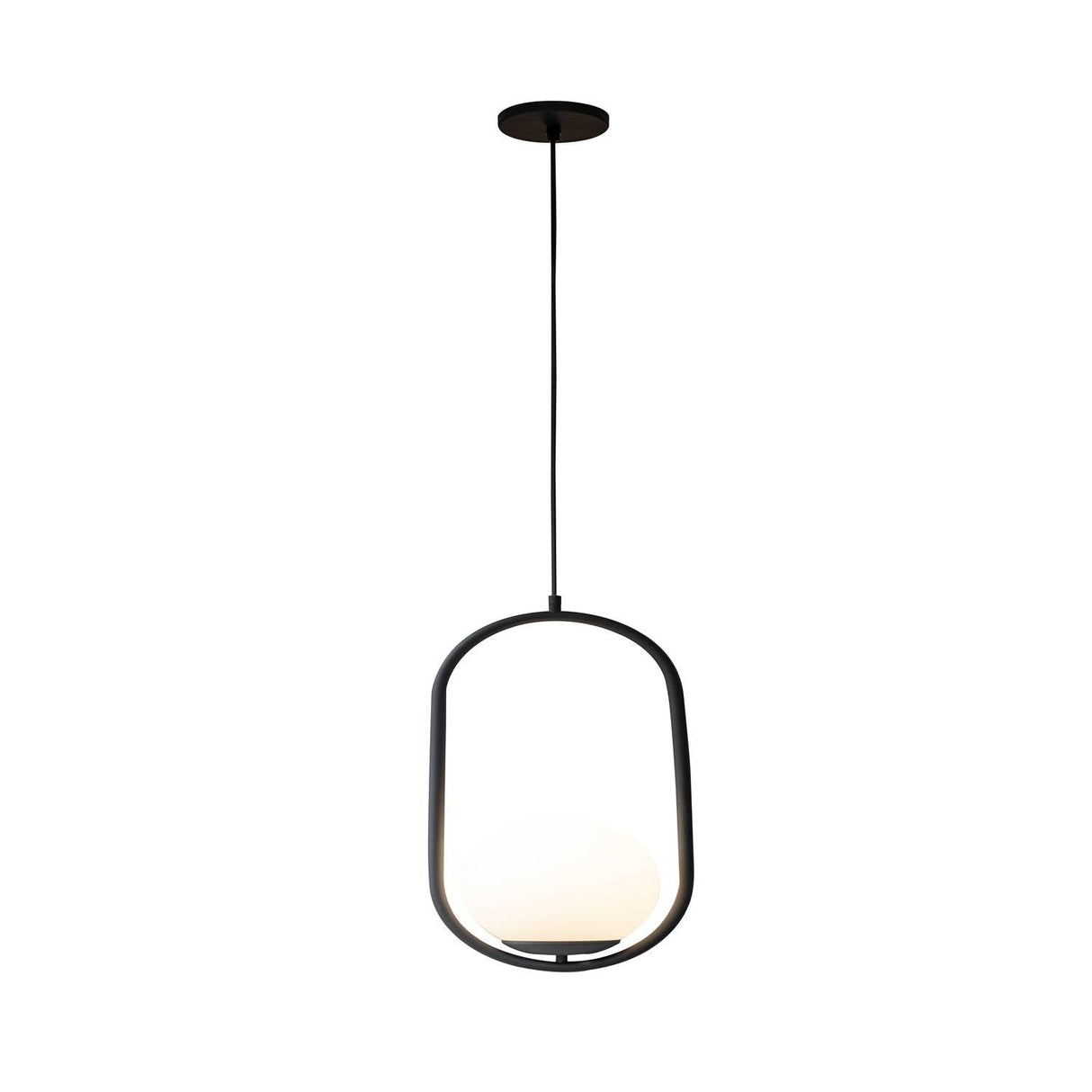 Lámpara Colgante LED Tivoly Negro 15x50cm para Una Luz Ajustable en Altura y con Bombilla - Iluminacion | Bylmo