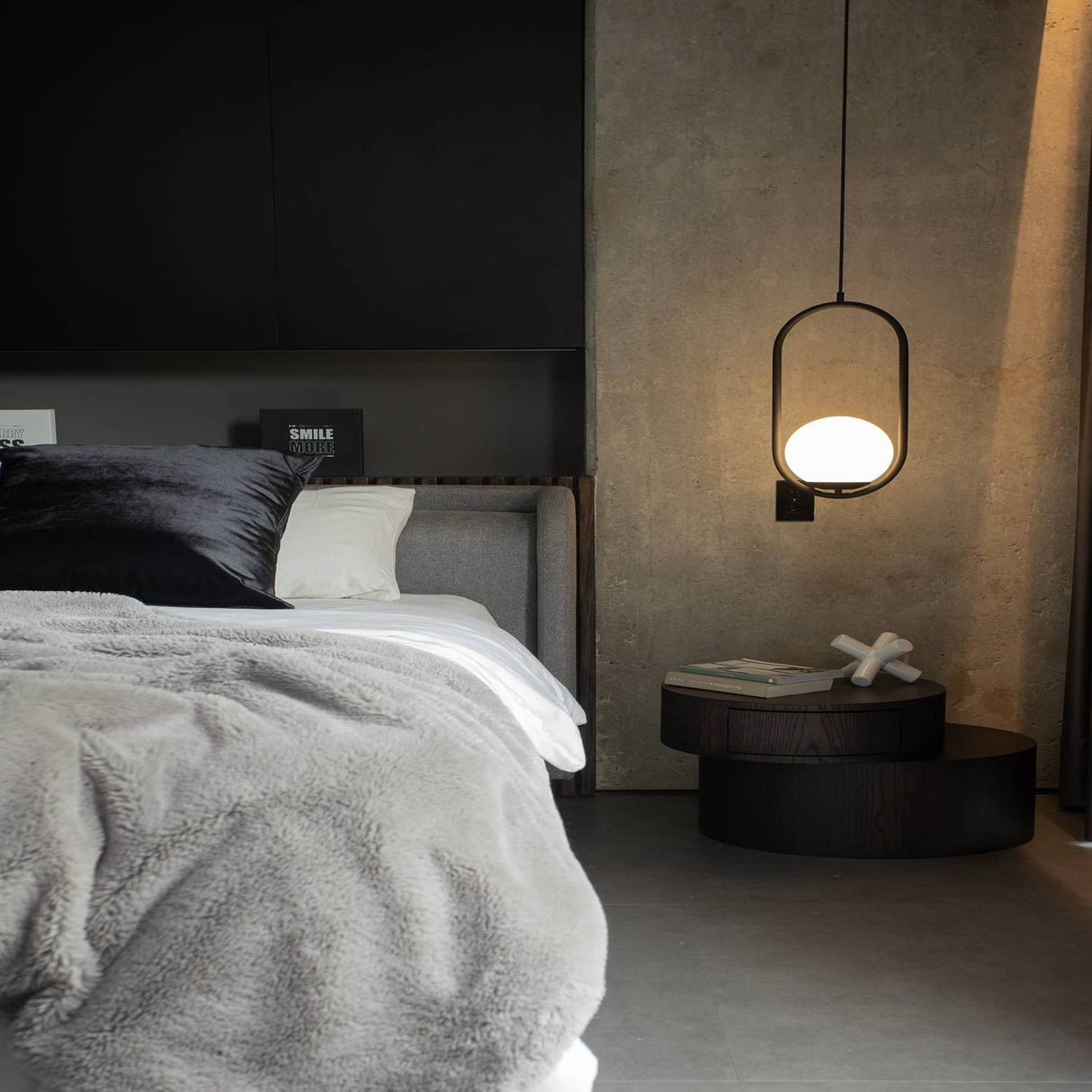 Lámpara Colgante LED Tivoly Negro 15x50cm para Una Luz Ajustable en Altura y con Bombilla - Iluminacion | Bylmo