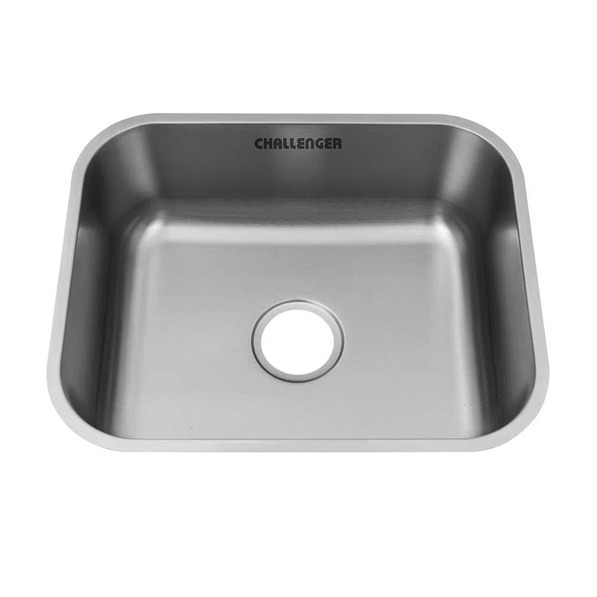 Lavaplatos de Submontar Challenger Acero 53.5x43cm Cuadrada Sencillo para Mas De 30 Litros - Cocinas | Bylmo