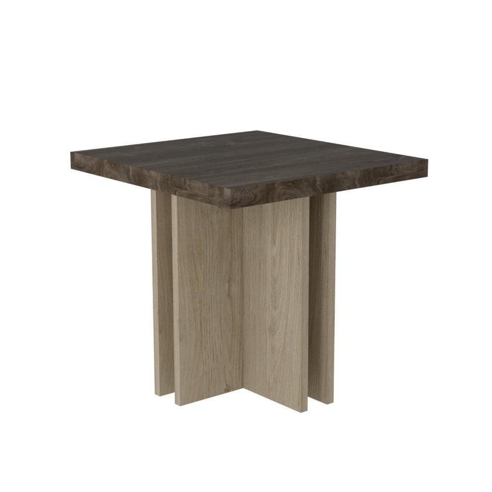 Mesa Athina Rovere y Siena 45 cm Rectangular - Mesas | Bylmo