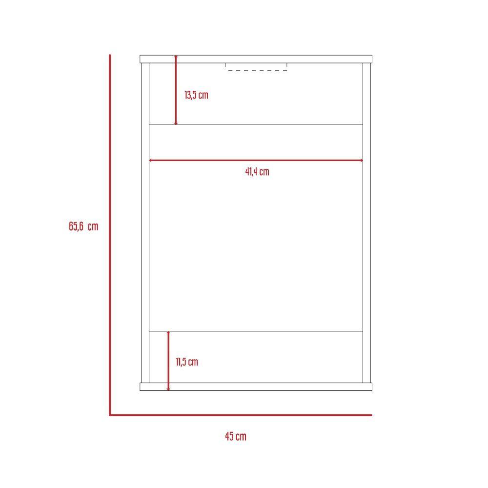 Mesa Dalí Habano y Plomo 45 cm - Mesas | Bylmo