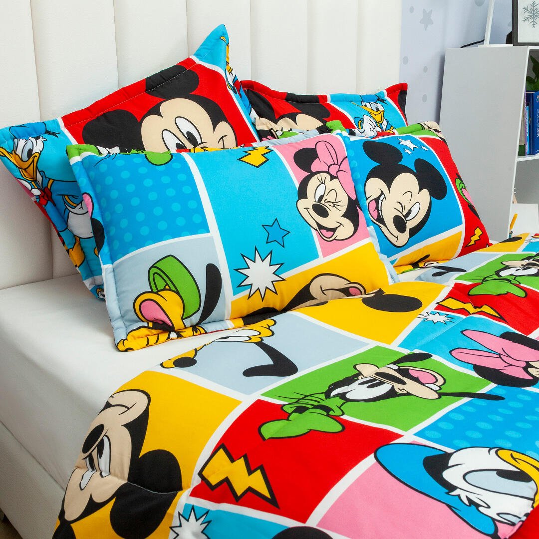 Cubrelecho Acolchado Infantil Multicolor para Cama Doble 140 X 190 Cm Doble Faz de Disney - Otros textiles | Bylmo