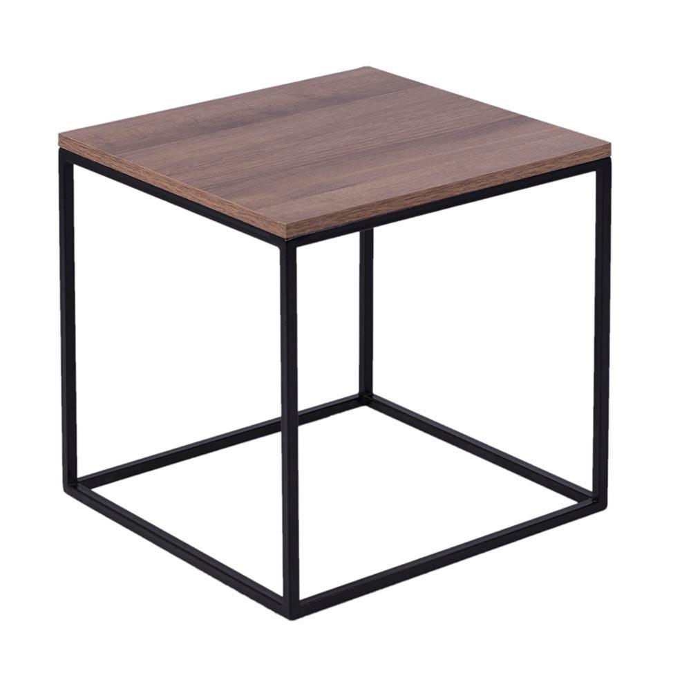 Mesa York Amareto 40 cm Cuadrada - Mesas | Bylmo