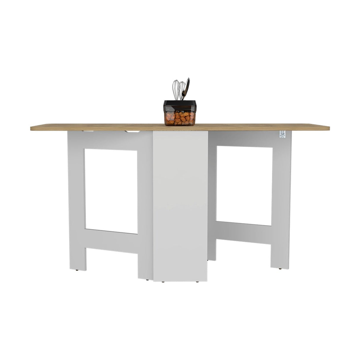 Mesa Auxiliar Gateleg Blanco 60x79cm Rectangular Plegable - Mesas Auxiliares | Bylmo