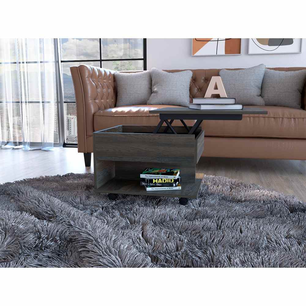 Mesa Auxiliar Transformable Luanda Expreso 55x39cm Rectangular - Mesas Auxiliares | Bylmo