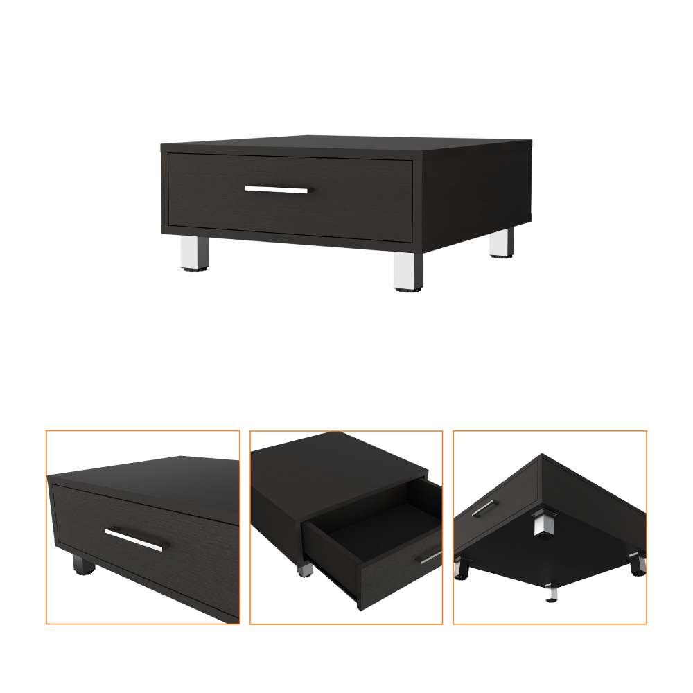 Mesa de Centro Beijing Plus Wengue 60x26.3cm Rectangular con Patas y con Compartimientos - Mesas | Bylmo