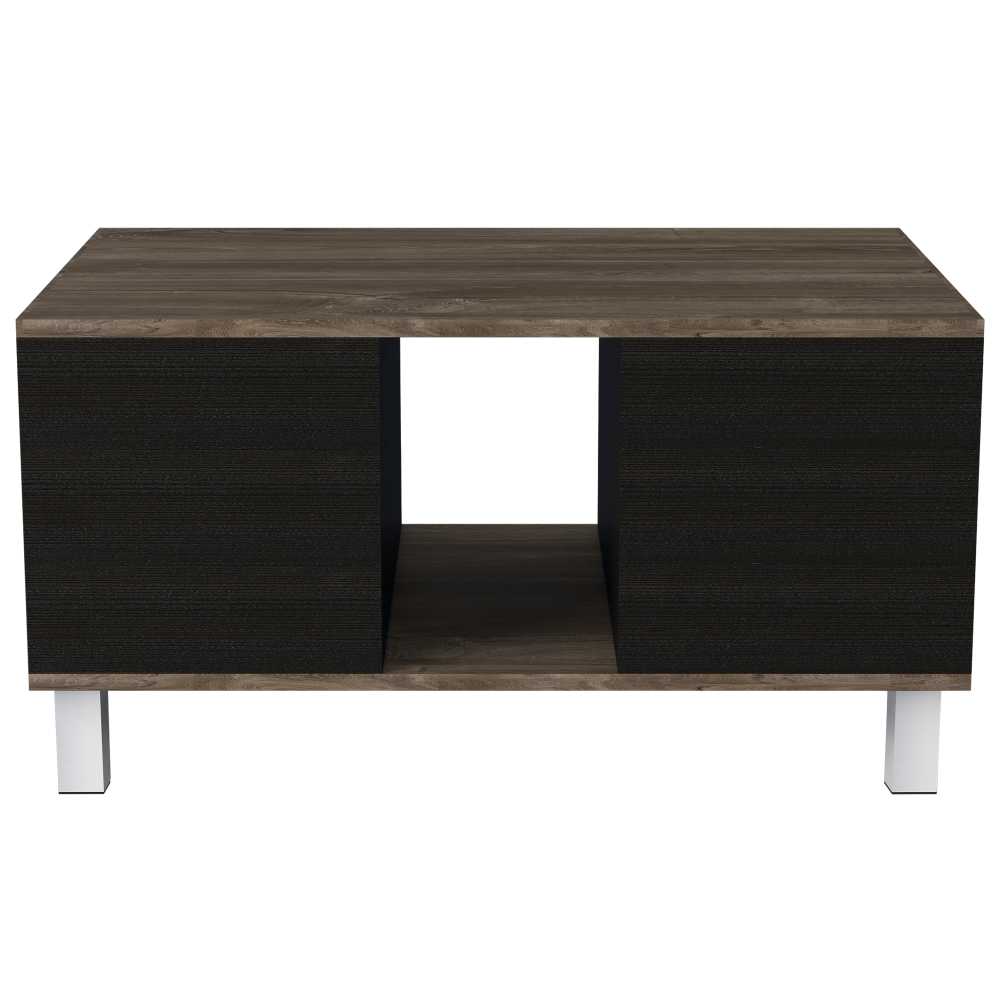 Mesa de Centro Bellagio Siena 79x42cm Rectangular con Patas y con Compartimientos - Mesas | Bylmo