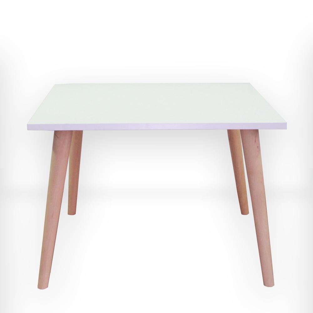 Mesa de Centro Turku Blanco 60 cm Cuadrada - Mesas | Bylmo