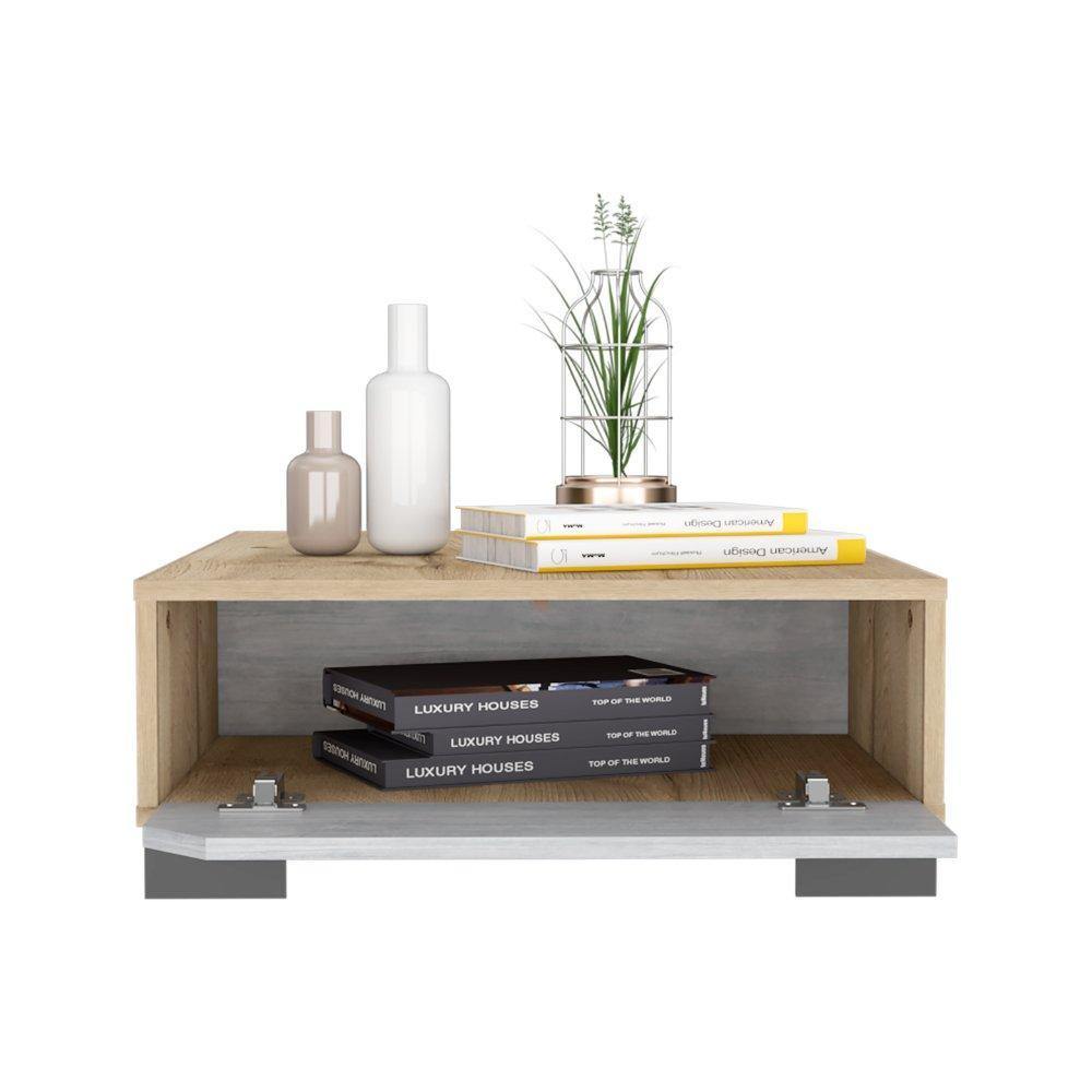 Mesa Loira Duna y Cemento 60 cm con Una Puerta - Mesas | Bylmo