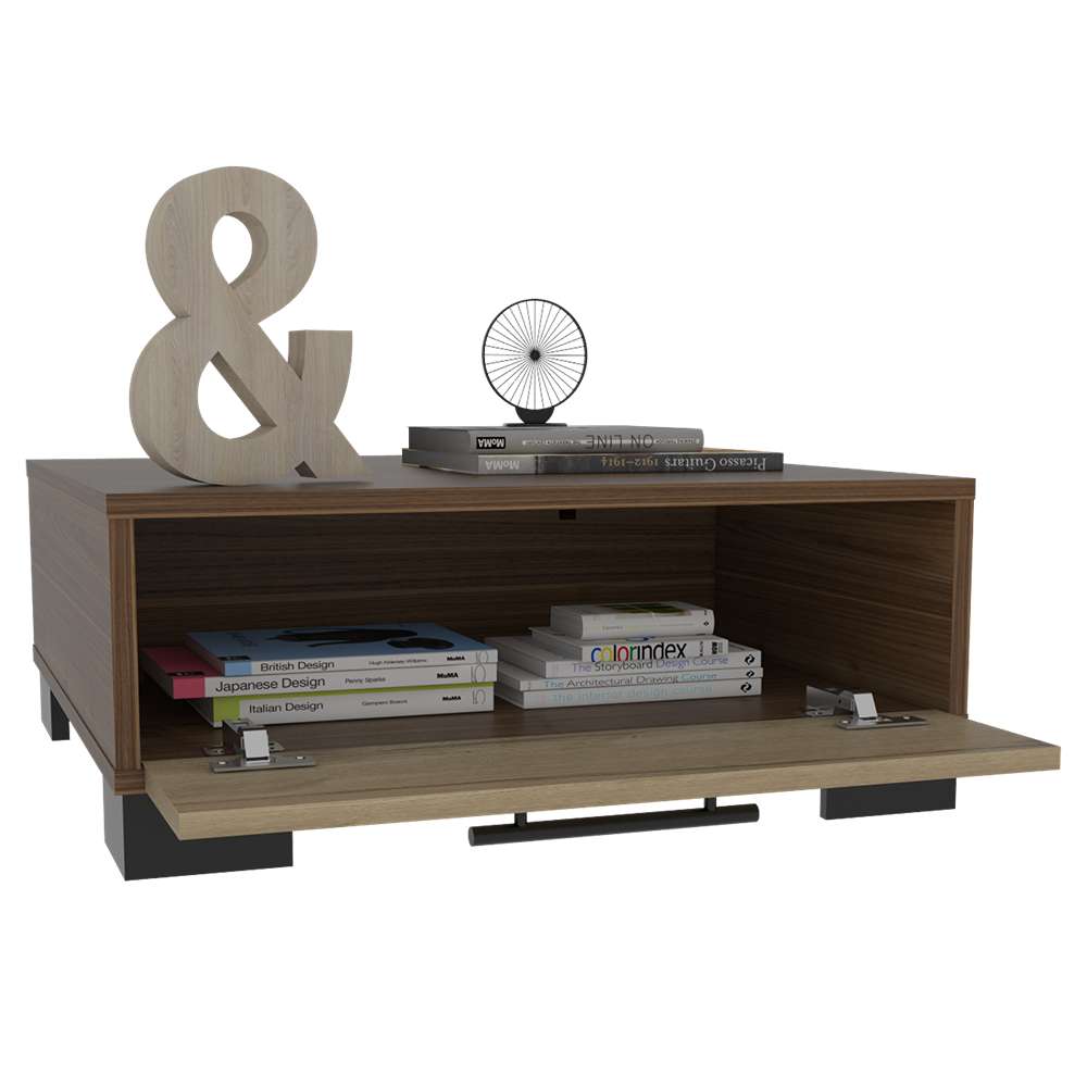 Mesa de Centro Marsella Gales 60x23.8cm Rectangular Con Patas - Mesas | Bylmo