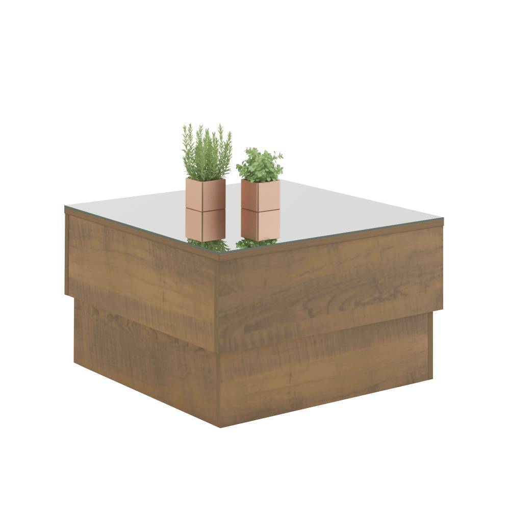 Mesa de Centro Parati Pino 60x35cm Cuadrado - Mesas | Bylmo