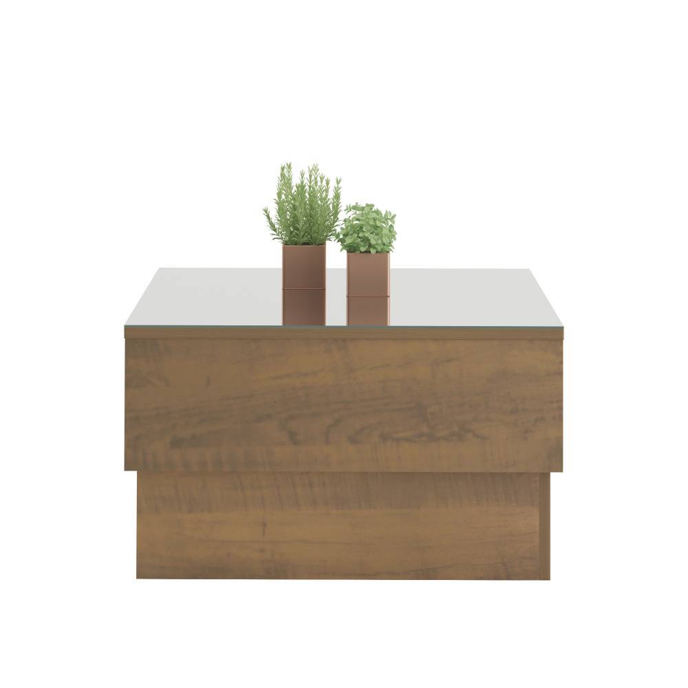 Mesa de Centro Parati Pino 60x35cm Cuadrado - Mesas | Bylmo