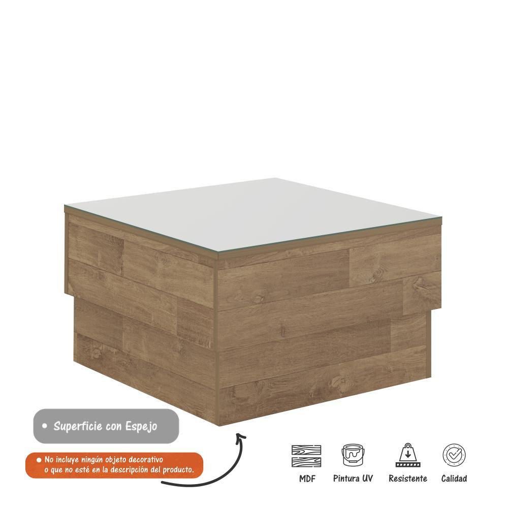 Mesa de Centro Parati Cafe 60x35cm Cuadrado - Mesas | Bylmo