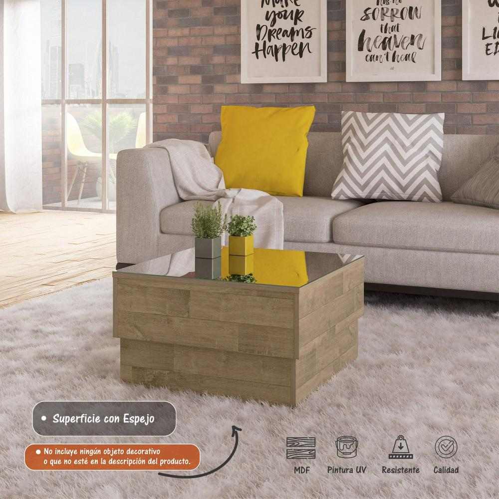 Mesa de Centro Parati Cafe 60x35cm Cuadrado - Mesas | Bylmo