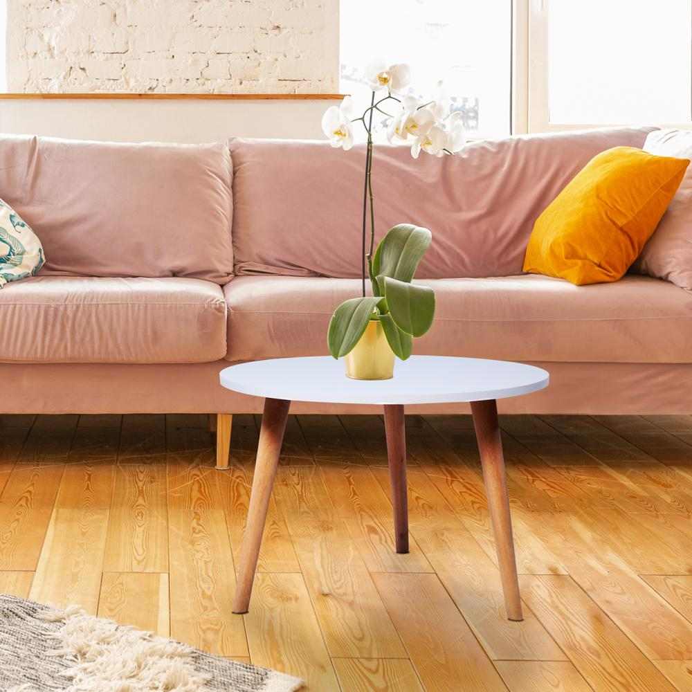 Mesa Turku Blanco 60 cm Redonda - Mesas | Bylmo