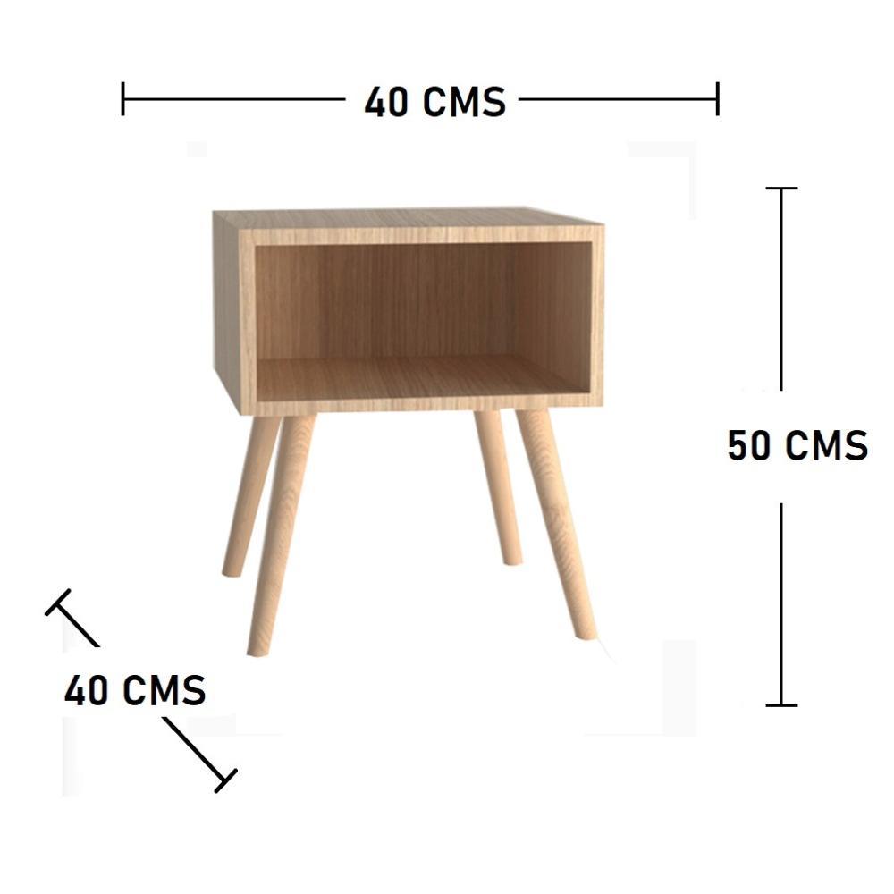 Mesa de Noche Turku Arena 40 cm - Mesas de Noche | Bylmo