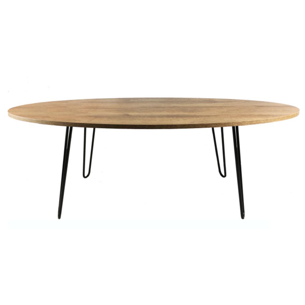 Mesa Paris Amareto 120 cm Ovalada - Mesas | Bylmo