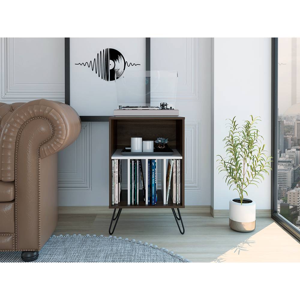 Optimizador de Espacios Vassel Habano 50x80cm Rectangular con Dos Compartimientos - Mesas | Bylmo