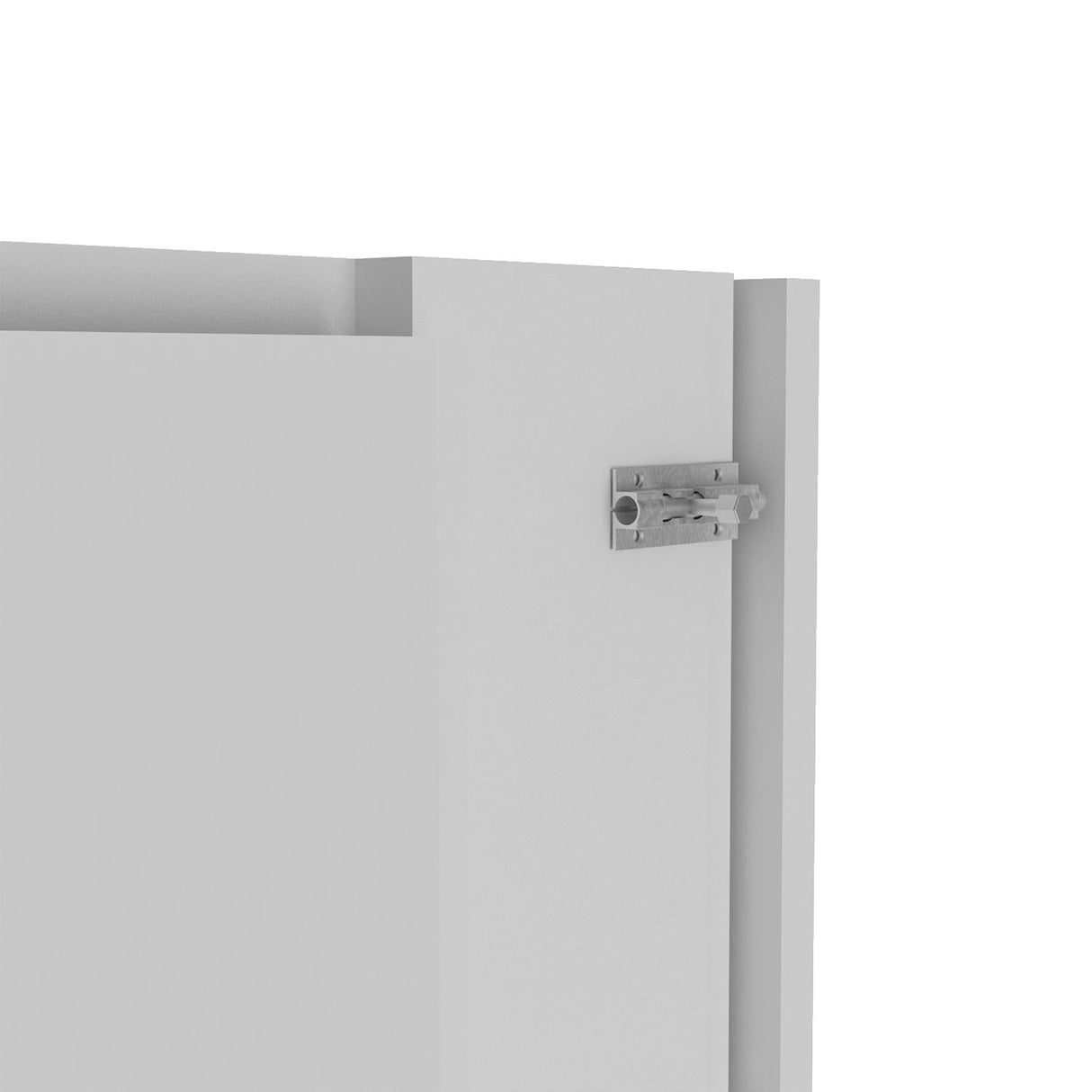 Mesa Vatta Blanco 60x80cm sin Cajones y sin Portabotellas - Bares | Bylmo