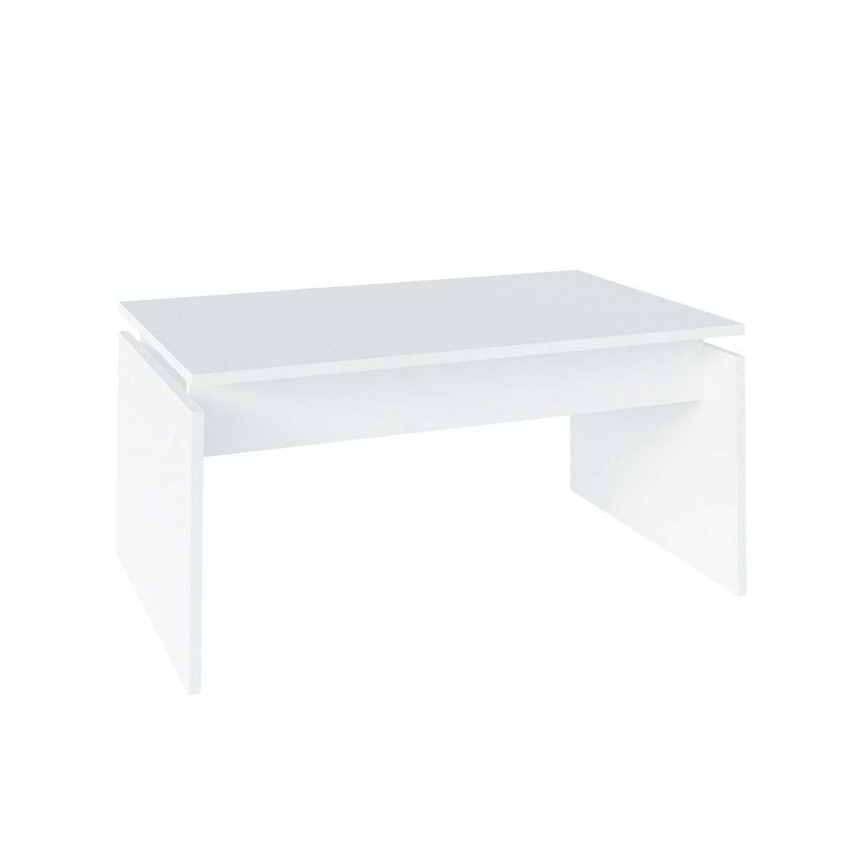 Mesa de Centro Katry Blanco 80 cm Rectangular Tradicional - Mesas de Centro | Bylmo