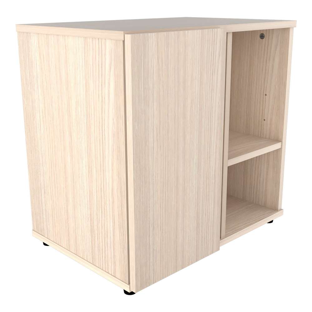 Mesa de Noche Amaretto 49x53cm con Dos Compartimientos y con Una Puerta - Mesas de Noche | Bylmo