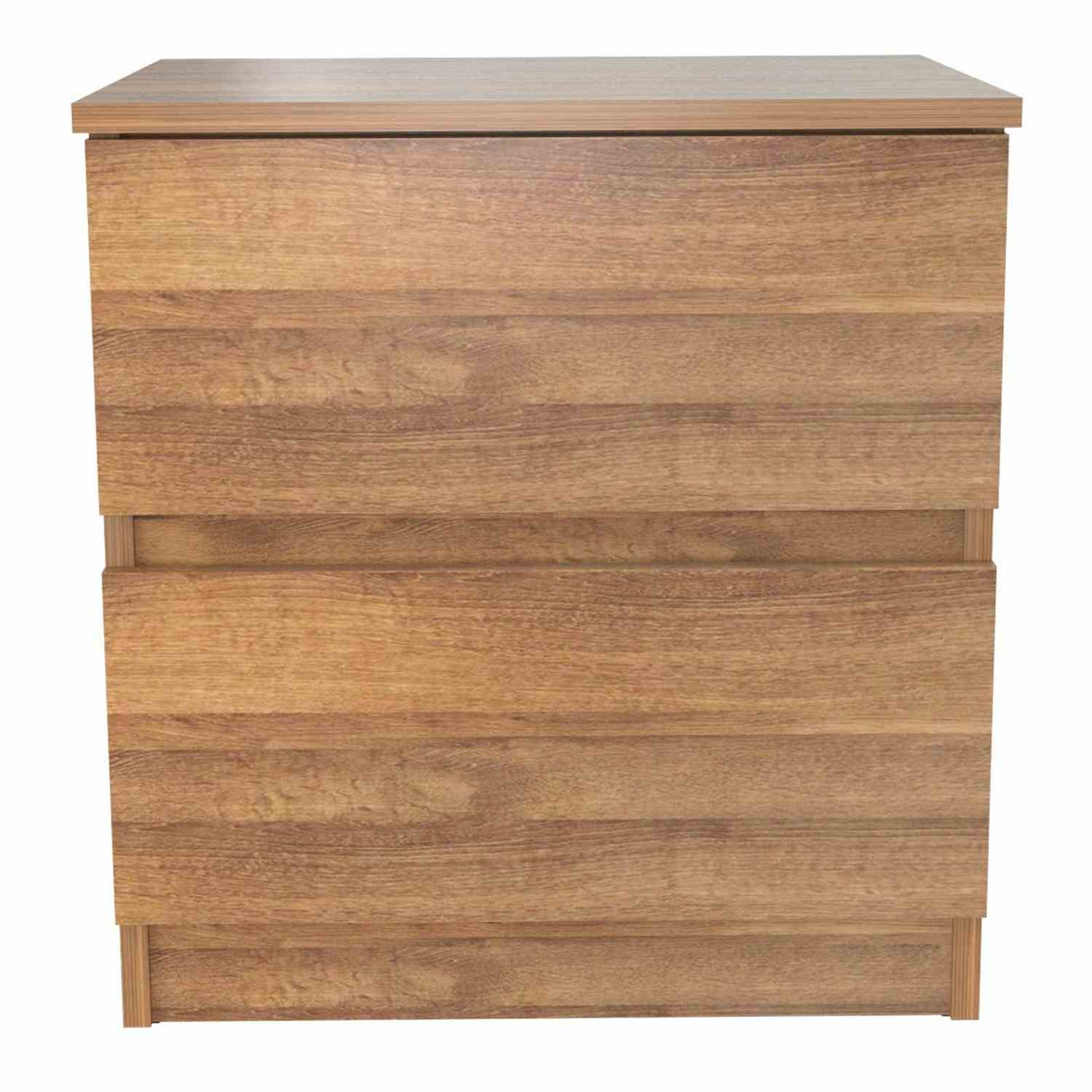 Mesa de Noche MN2610 Amareto 48 cm con Cajones - Mesas de Noche | Bylmo