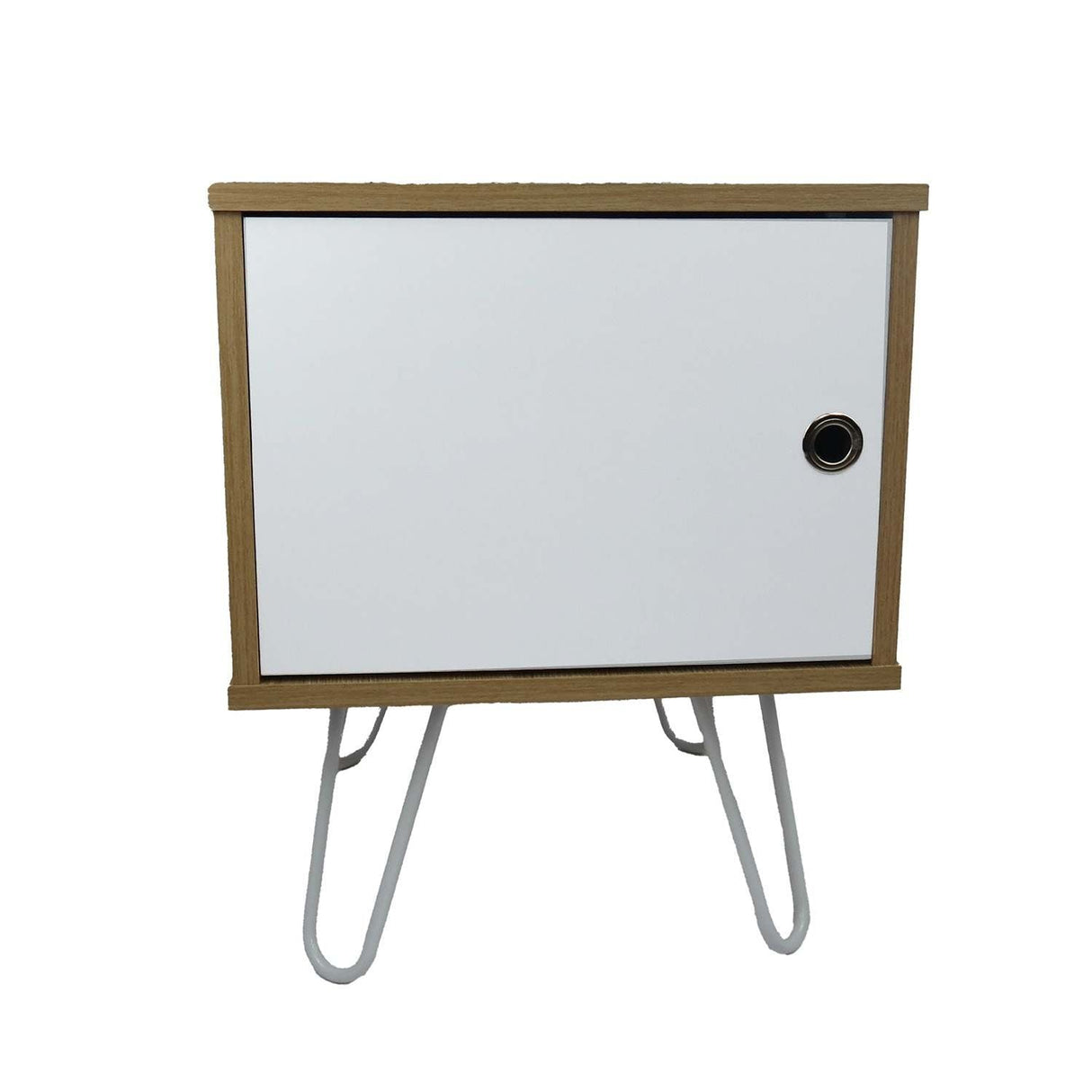 Mesa de Noche x 2 Paris Plus Duna 40 cm con Cajón - Mesas de Noche | Bylmo