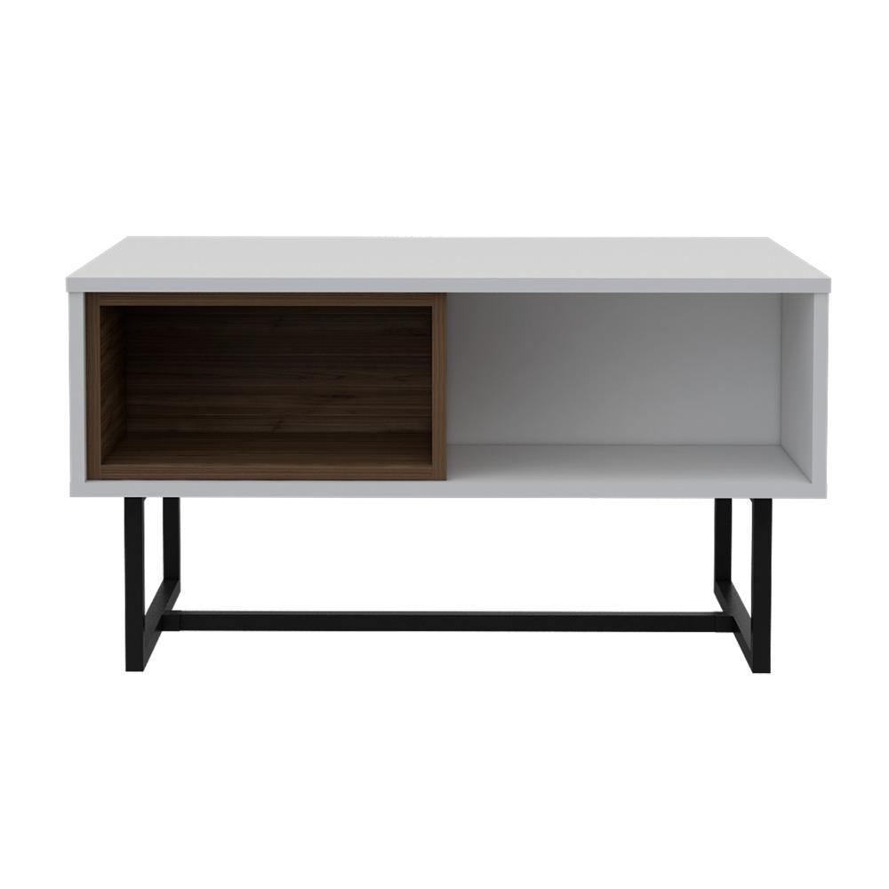 Mesa Pergamo Plus Blanco y Gales 79 cm Rectangular - Mesas | Bylmo