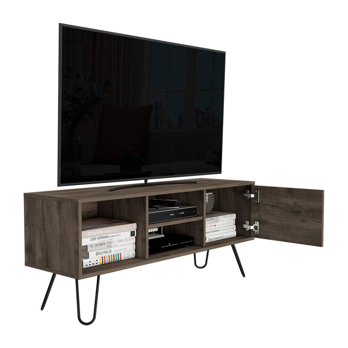 Mesa para TV Andorra Bellota 115 cm para TV Hasta 50 Pulgadas - Muebles de TV | Bylmo