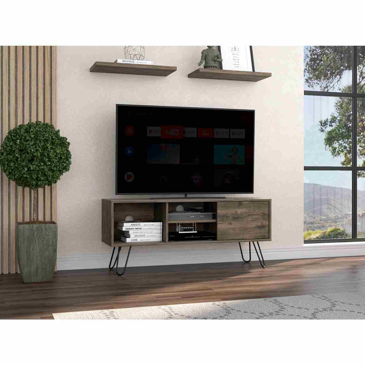 Mesa para TV Andorra Bellota 115 cm para TV Hasta 50 Pulgadas - Muebles de TV | Bylmo