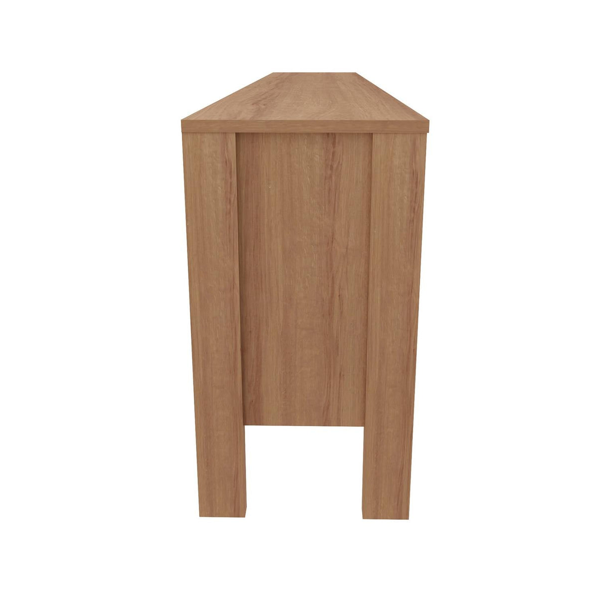 Rack Inmaculada Almendra y Negro 183 cm con Una Puerta - Muebles para TV | Bylmo