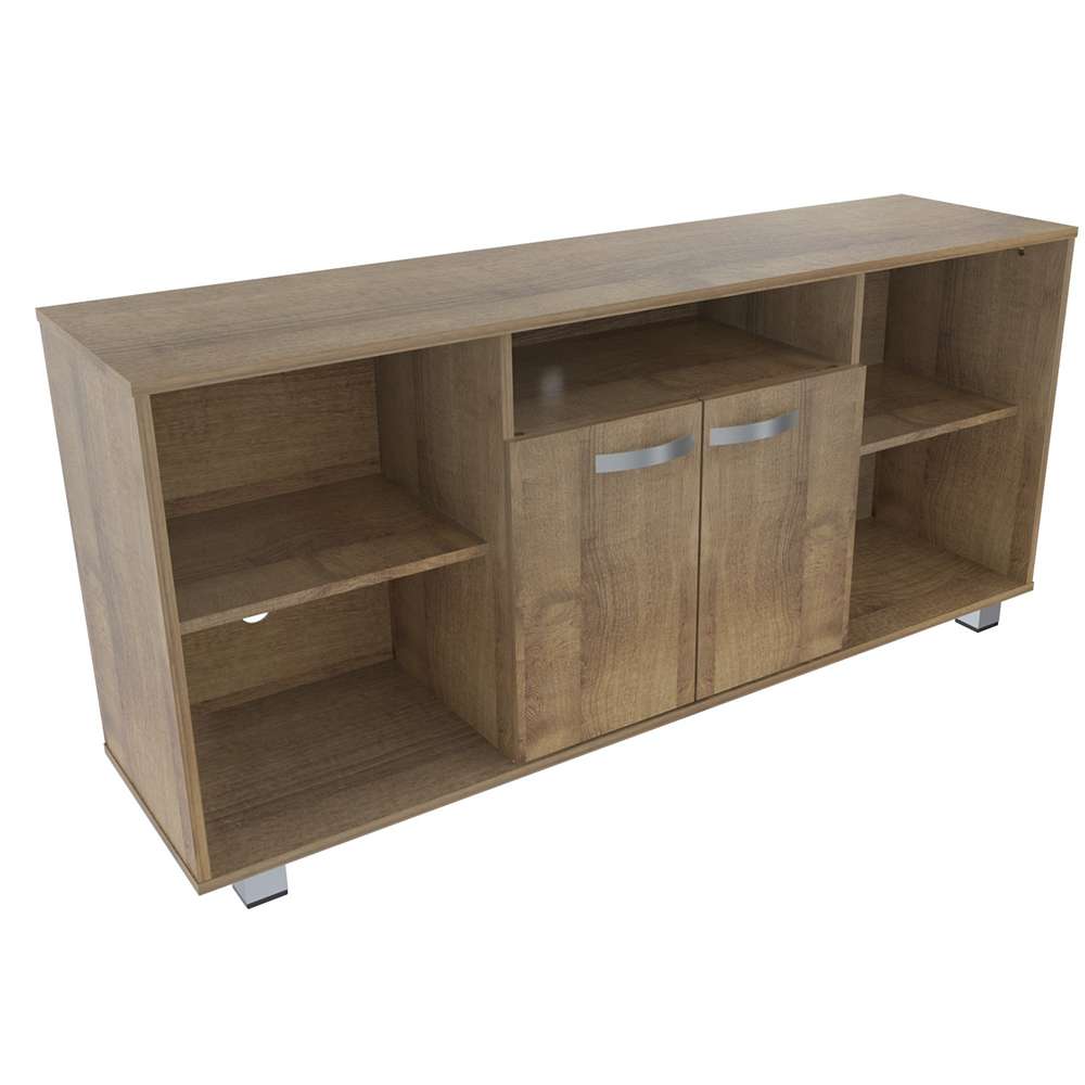 Mesa para TV Amaretto 140x140cm Para TV Hasta 60 Pulgadas con Un Cajón con Ranuras para Cables y con Patas - Muebles de TV | Bylmo