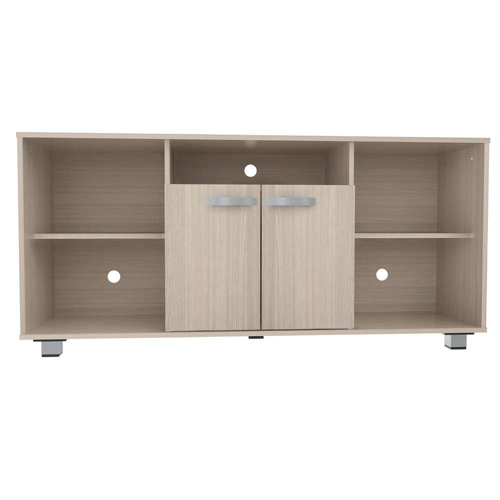 Mesa para TV Moncloa Arena 140 cm con Dos Puertas y Entrepaños – Bylmo