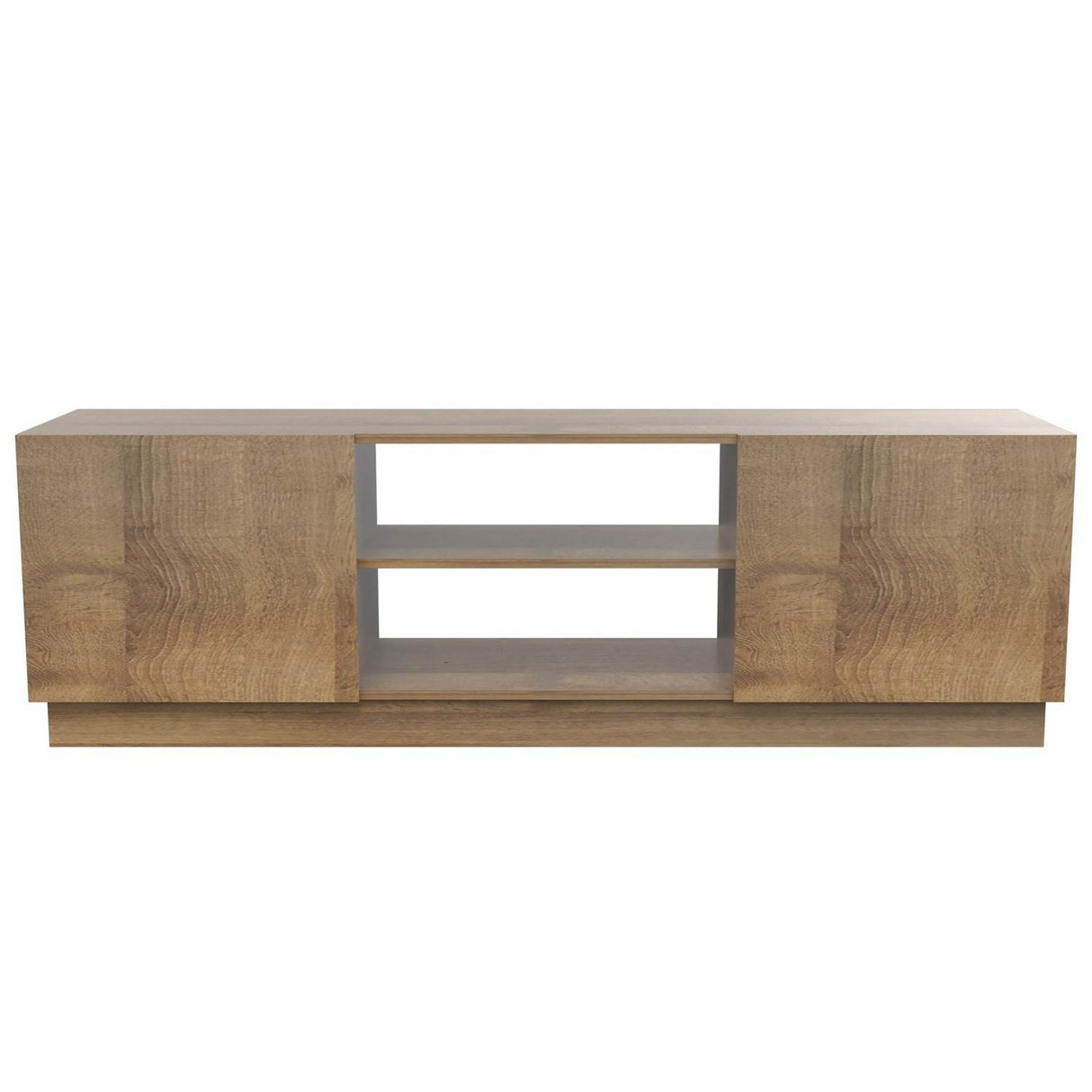 Mesa para TV Amaretto 160x50cm Para TV Hasta 65 Pulgadas sin Cajones - Muebles de TV | Bylmo