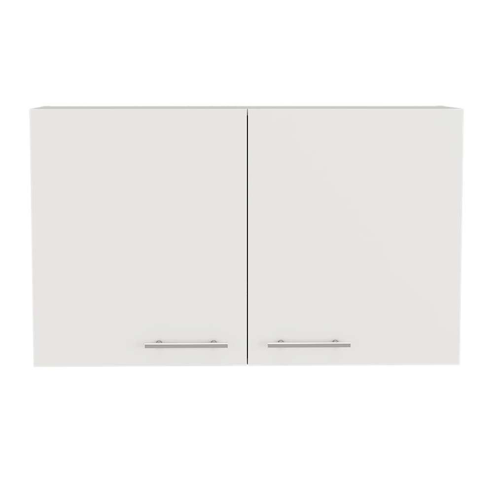Mueble Auxiliar Manchester Blanco 100 cm con Dos Puertas - Muebles Organizadores | Bylmo