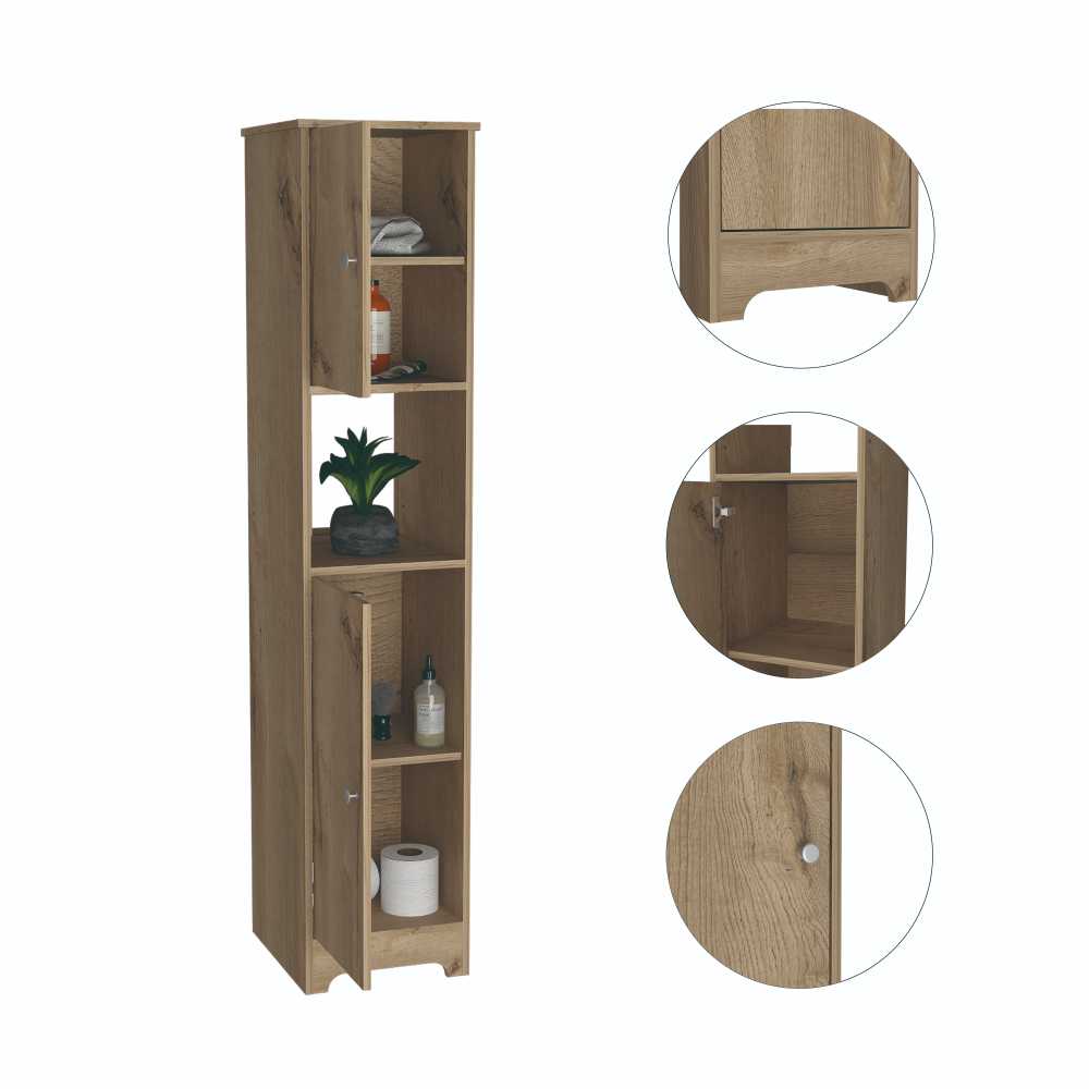 Mueble Auxiliar para Baño Ibis Duna 36.5x172.2cm sin Cajones y sin Entrepaños - Gabinetes | Bylmo