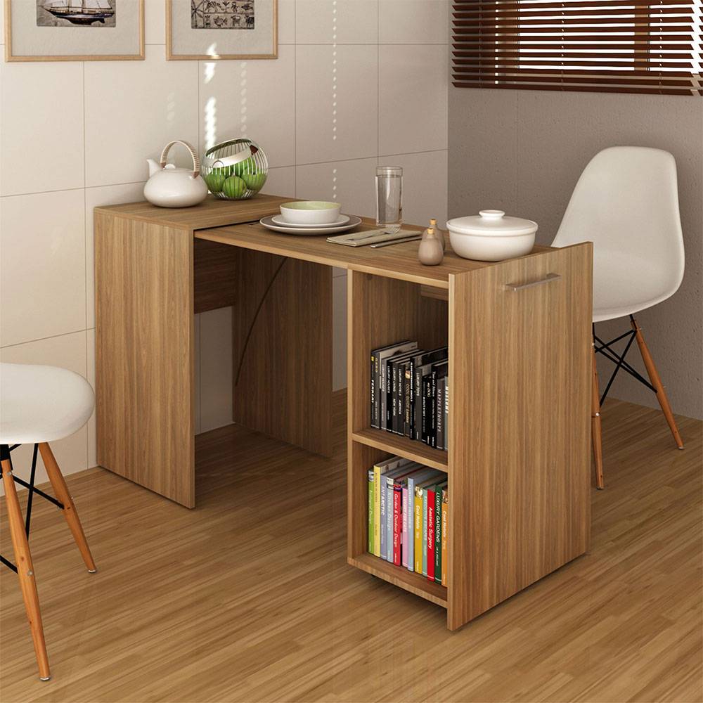 Mueble Auxiliar Budapest Cafe 131 cm Transformable - Muebles Organizadores | Bylmo