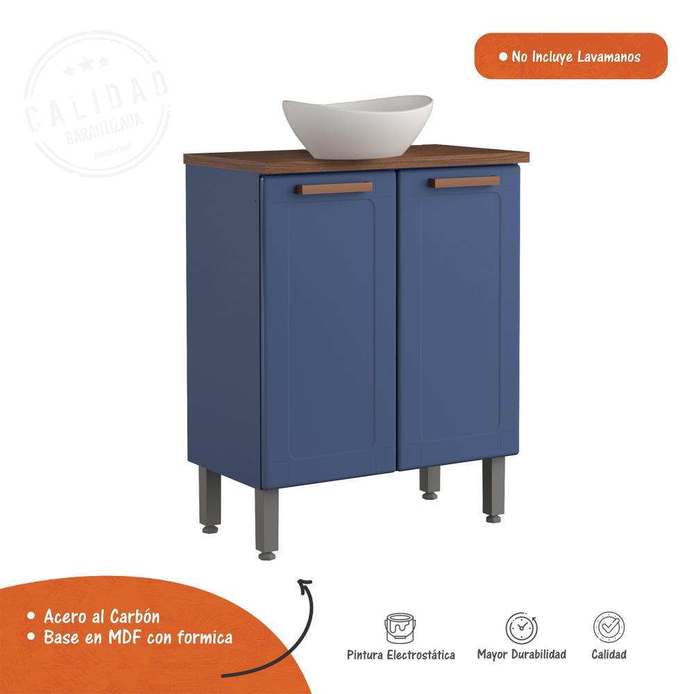 Mueble Perm Blue Navy 70 cm con Dos Puertas - Gabinetes | Bylmo