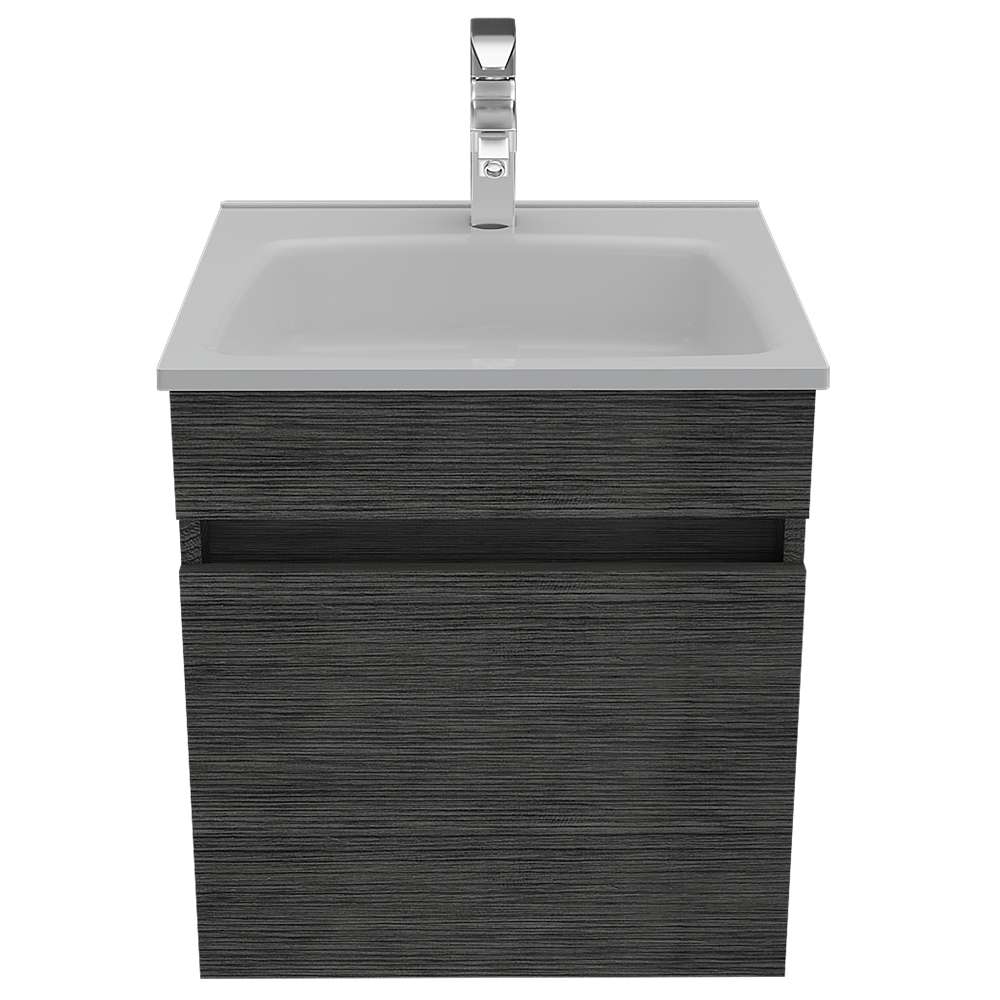 Mueble Primavera Roble Gris 45 cm con Una Puerta - Gabinetes | Bylmo