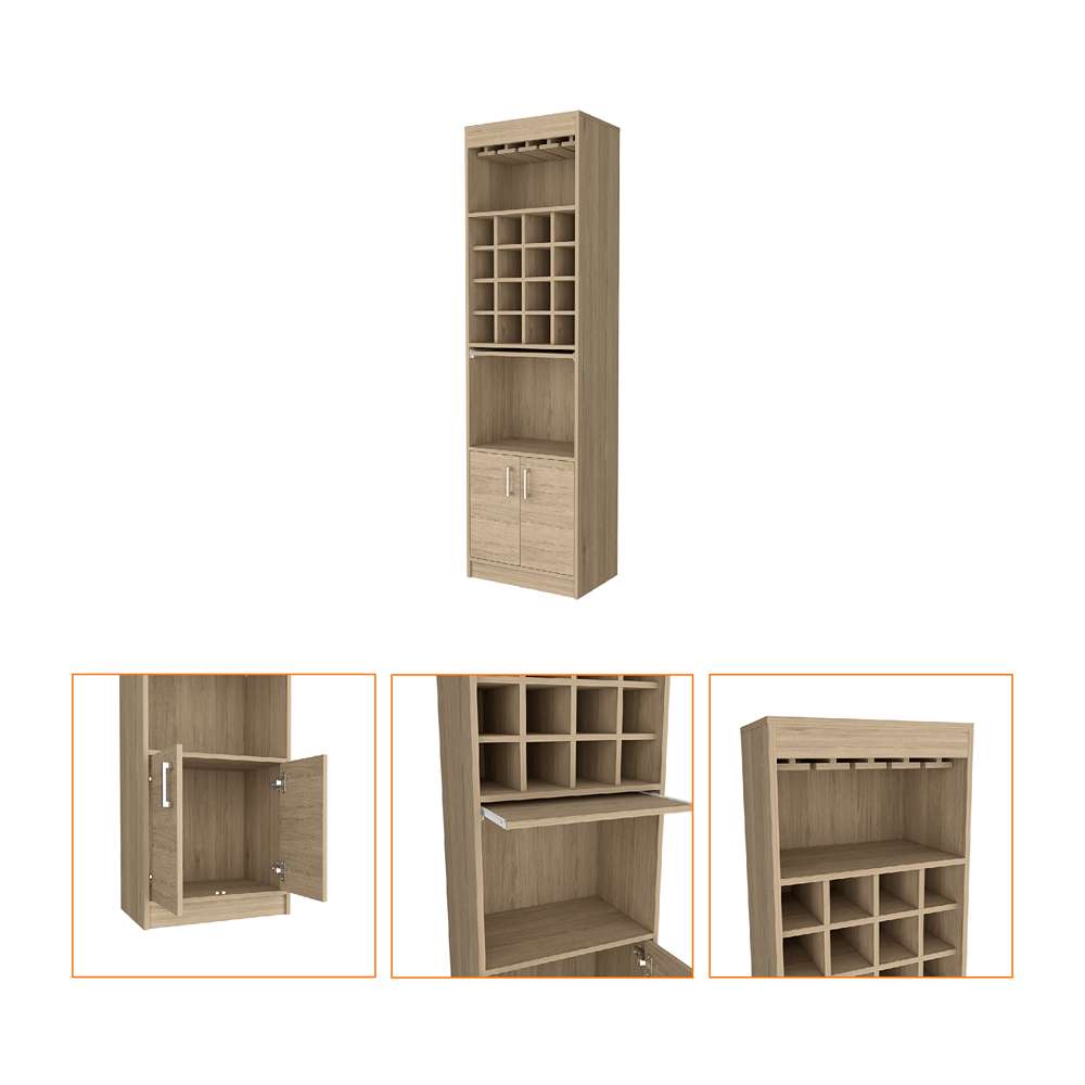 Bar Kava Plus Rovere 51 cm con Dos Puertas - Bares | Bylmo