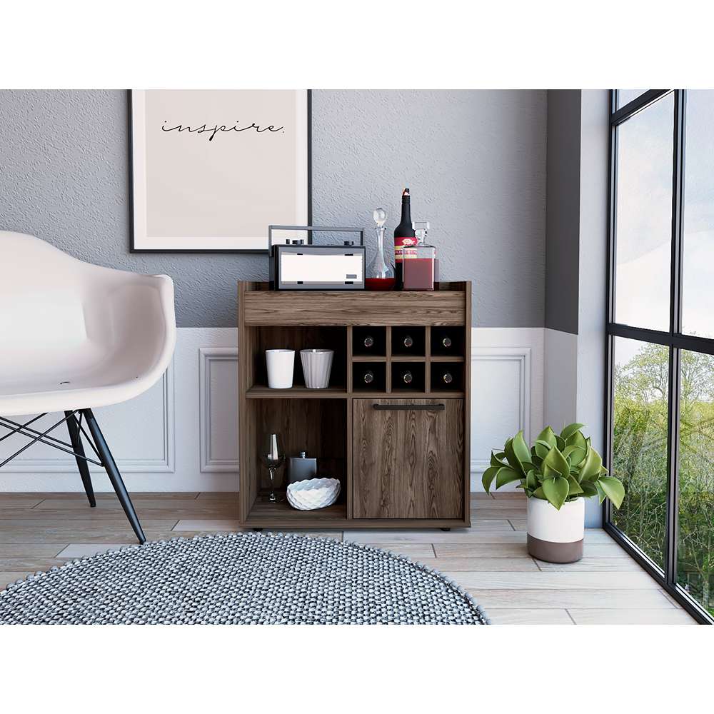 Bar Lyon Coñac 68 cm con Una Puerta - Bares | Bylmo