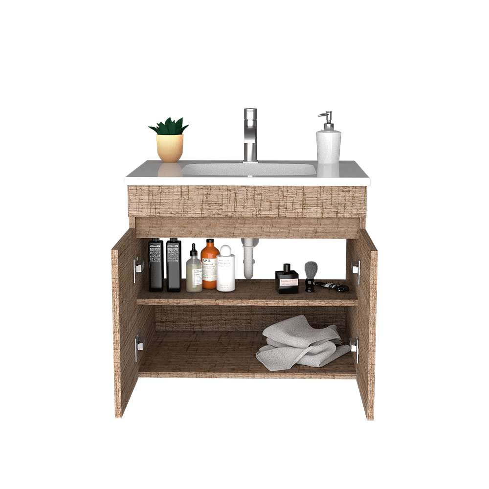 Mueble Brunnea Olmo 60 cm con Dos Puertas - Gabinetes | Bylmo